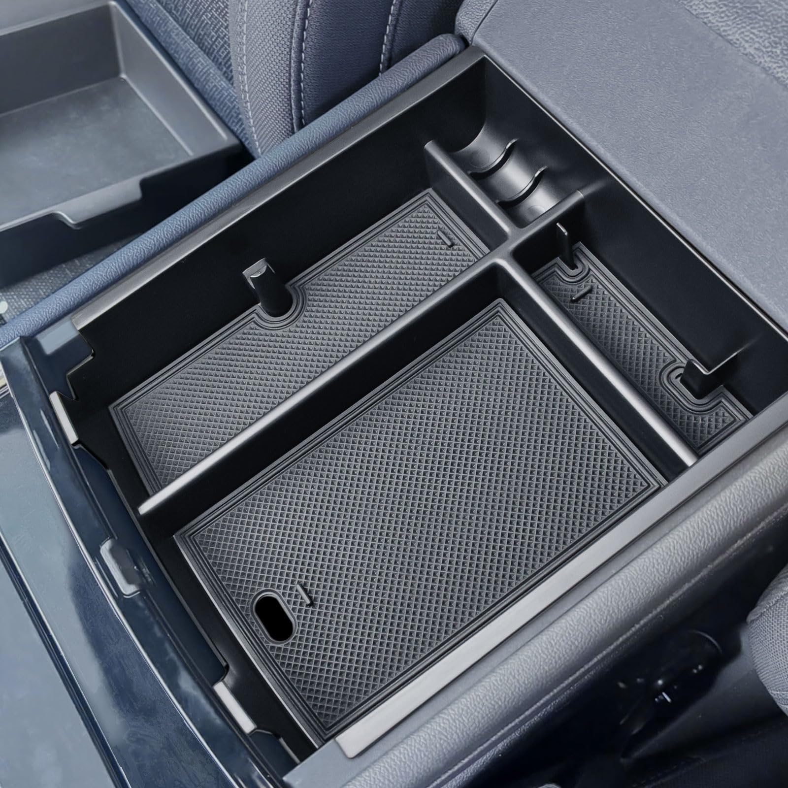 EDBETOS armrest tray insert inside console for quick access