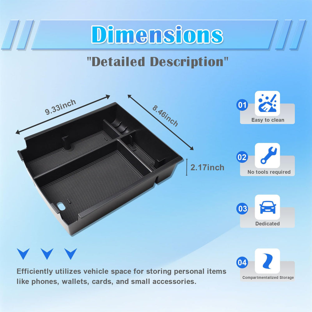 EDBETOS lower compartment storing larger items in the Traverse
