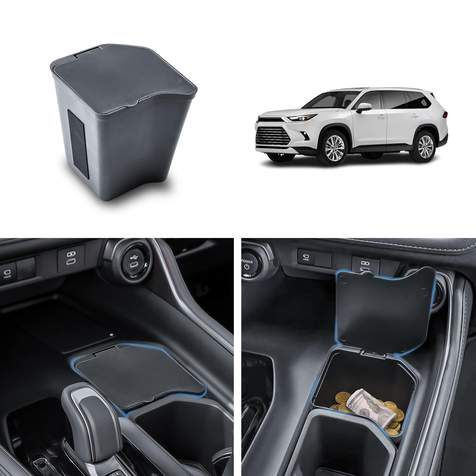 Wipe-clean surface keeps the interior looking fresh