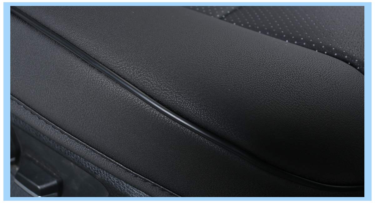EDEALYN wear-resistant PU leather seat cover keeps seats looking new.