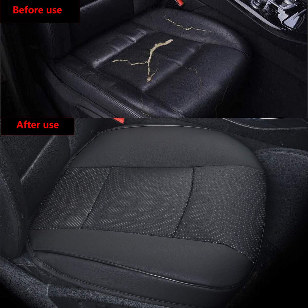 EDEALYN soft-padded PU leather feels comfortable while protecting upholstery.