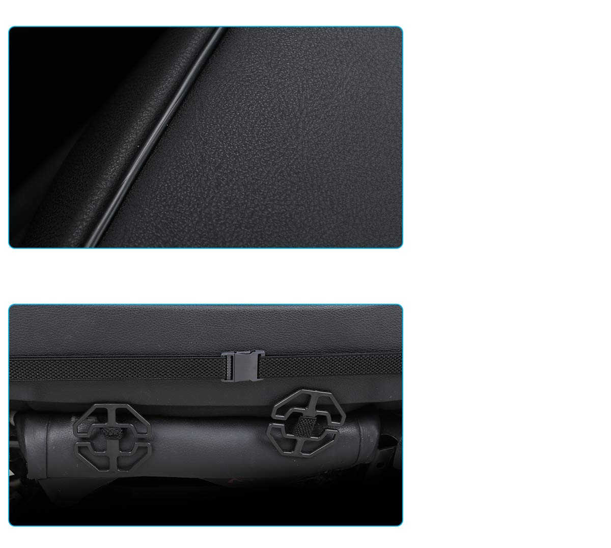 EDEALYN elegant black finish complements any interior style.