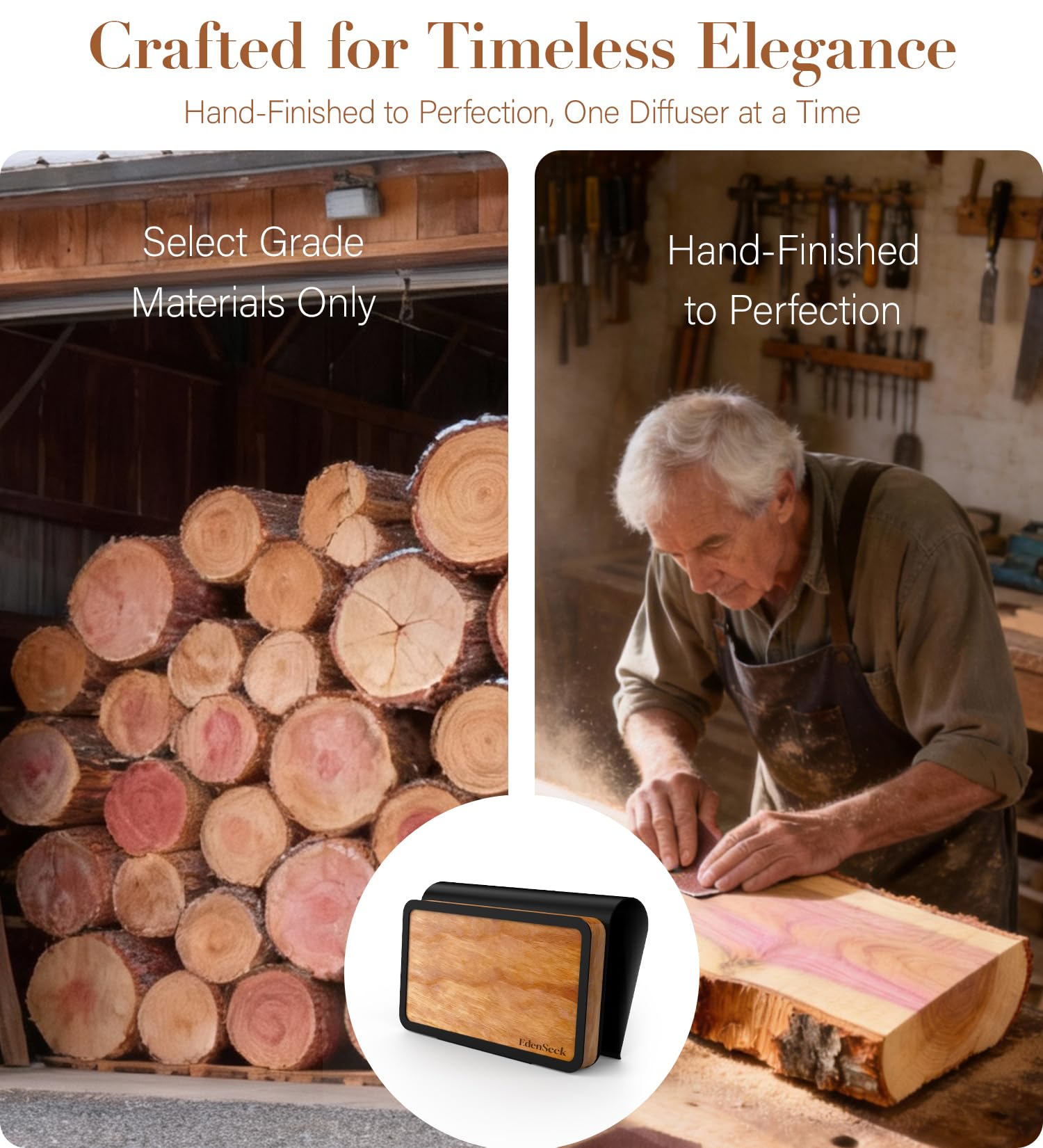 EdenSeek visor clip design shows secure, scratch-free attachment.