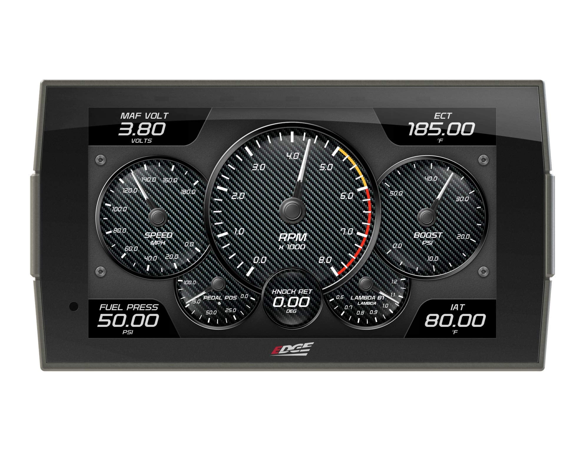 EDGE CTS3 customizable views tailor important metrics to your driving style.