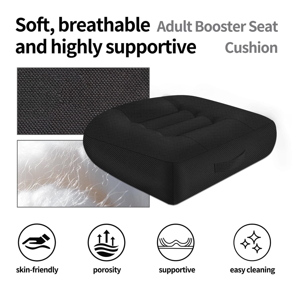 EDIETH cushion with breathable nylon mesh cover keeps you cool during desk work.
