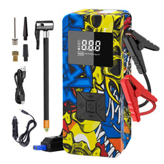 EDOMOL jump starter 8000A powers car starts in cold weather and emergencies