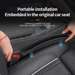 Edotim gap filler with phone holder secures device while driving