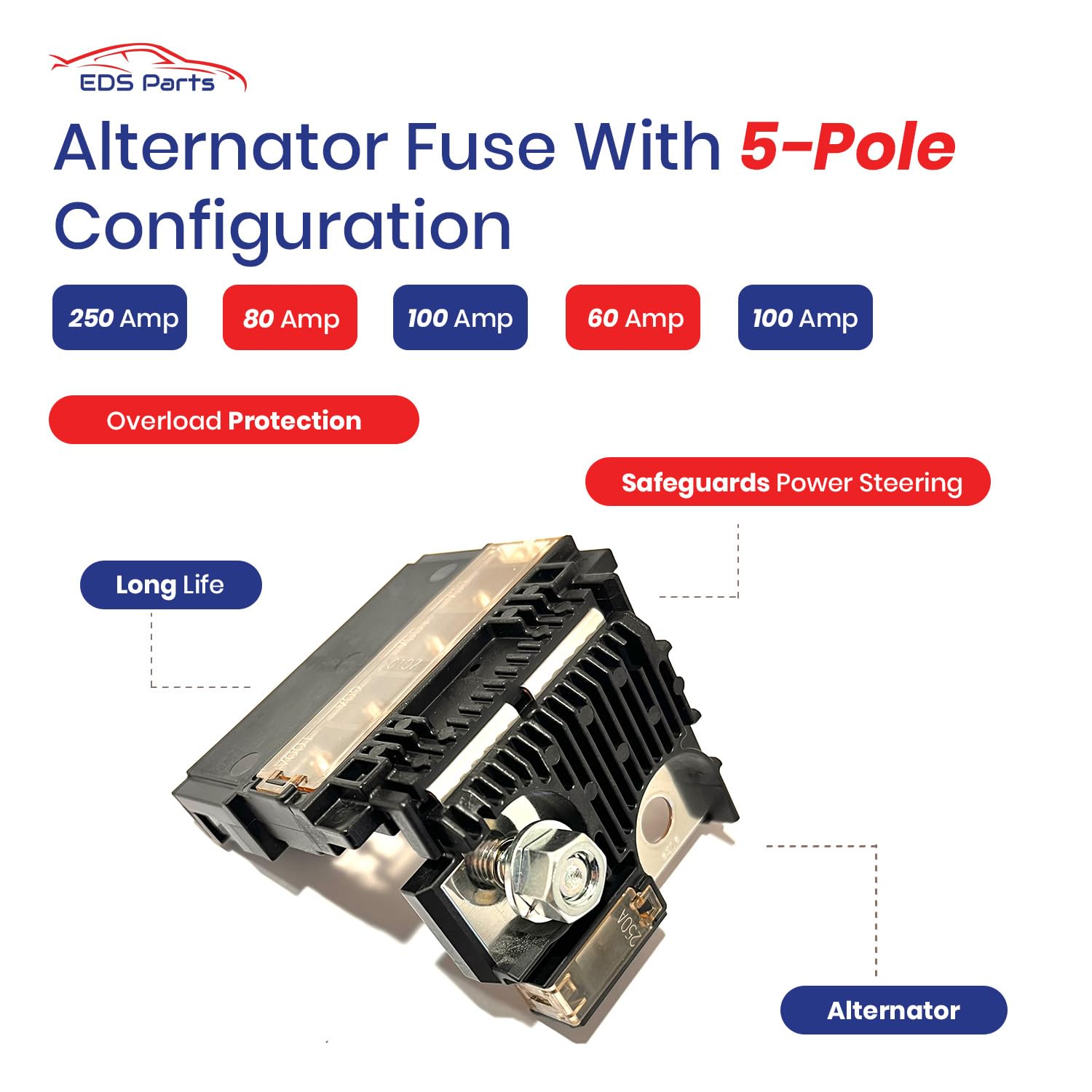 EDS 924-079 second 100A fuse balancing power distribution.