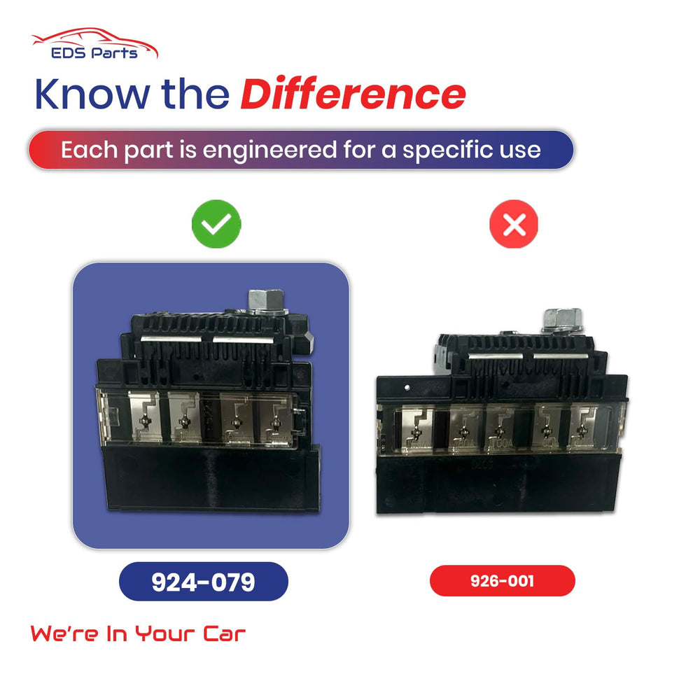 EDS 924-079 single busbar design simplifying wiring.