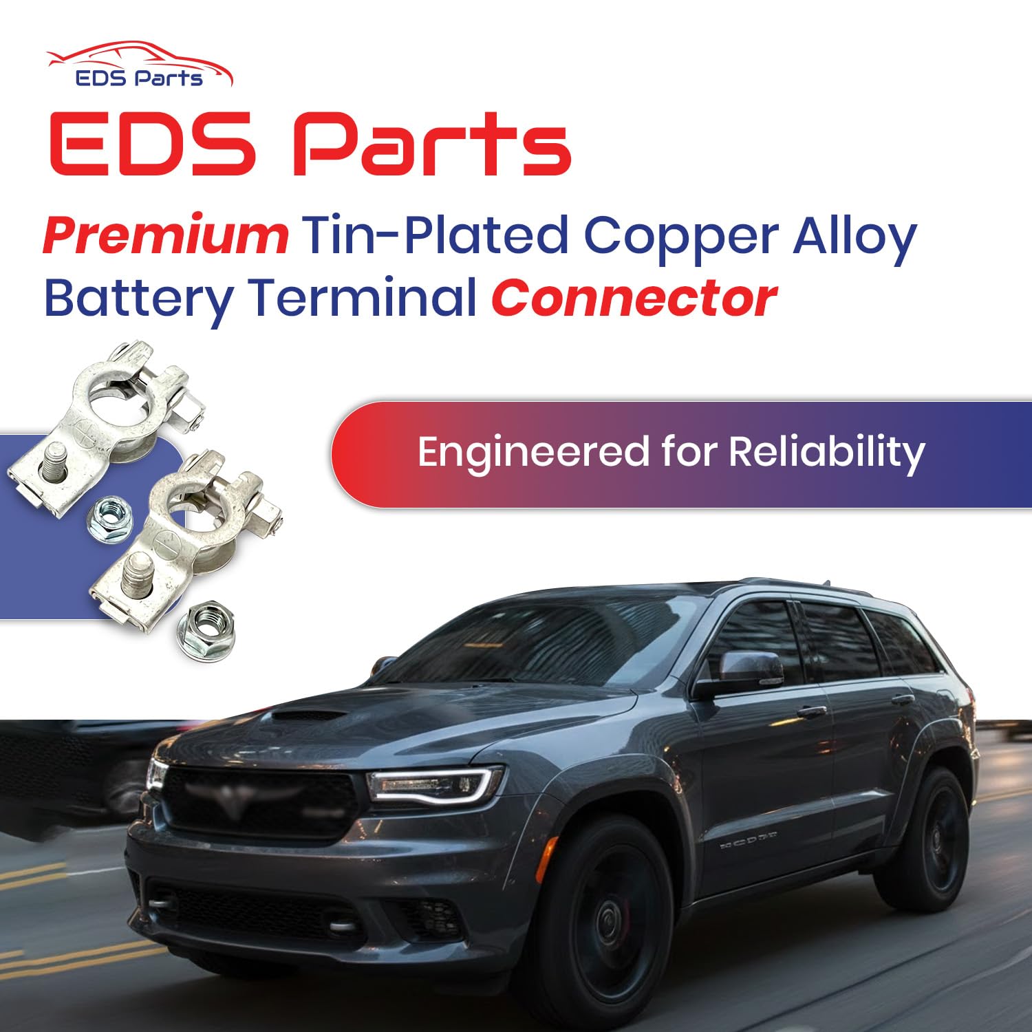 EDS negative terminal connector for solid grounding