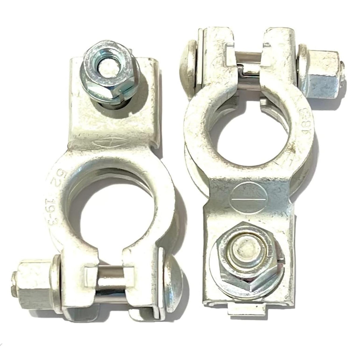 EDS battery terminal connector with positive terminal for secure starts