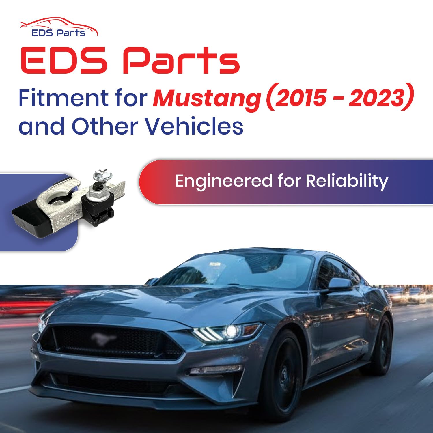 EDS 926-878 with M6 nut included for easy, complete installation.
