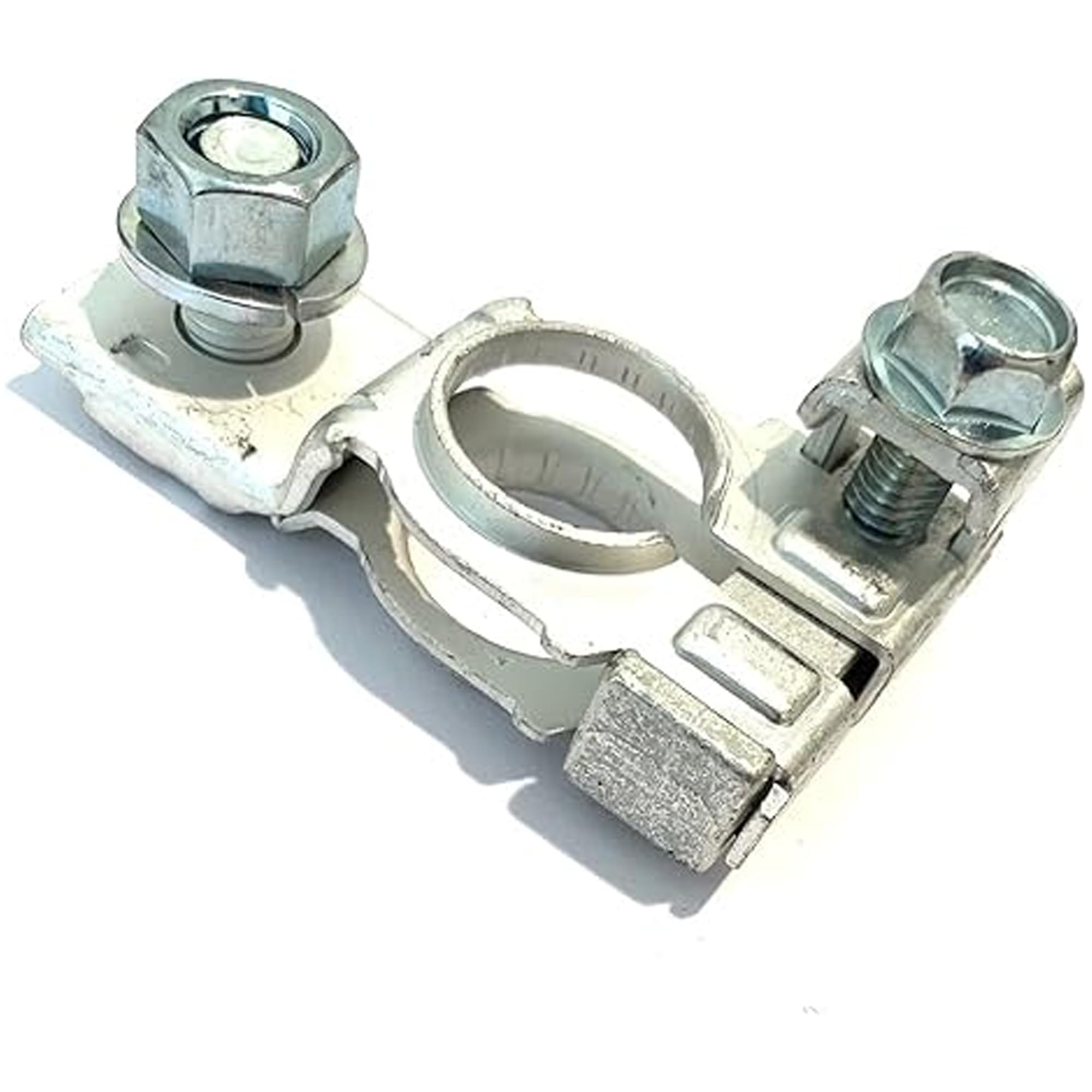 EDS negative battery terminal assembly with nut for a secure, easy installation
