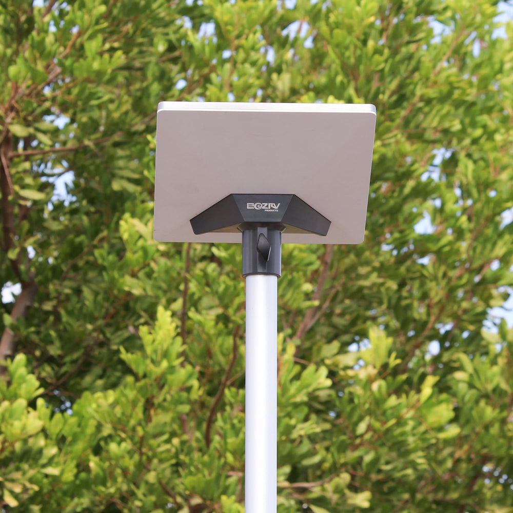 Compact collapsed height of 46 inches for space-saving storage