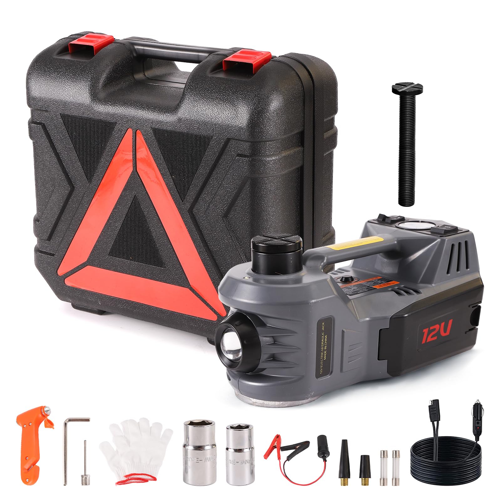 EFFIROSO portable 5-ton jack for roadside quick lifting