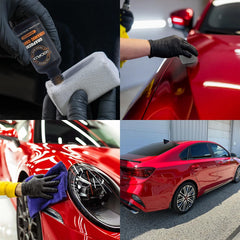 EGOFLEX nitrile gloves for clean, mess-free coating application