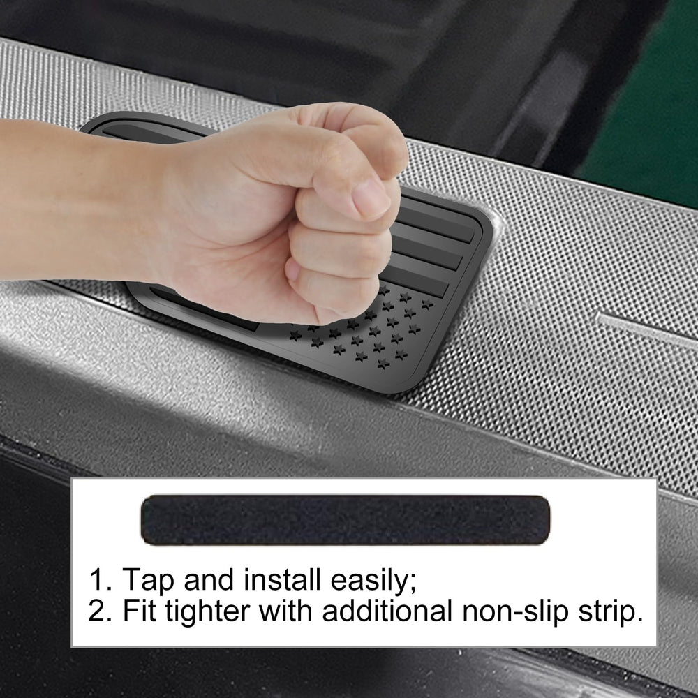 EGOVO ABS stake pocket caps resist heat and fading for long-lasting protection.
