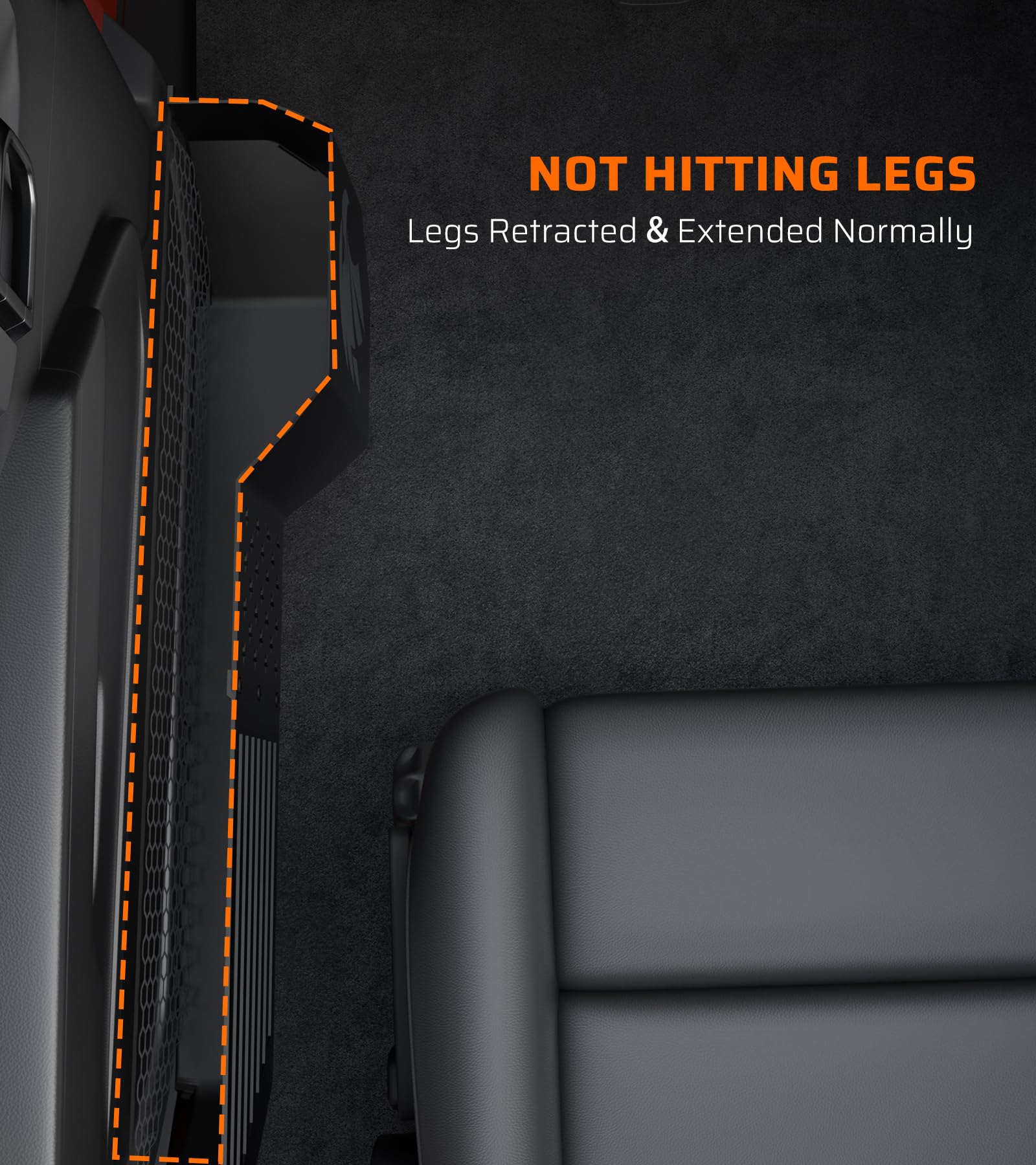 Ehaho Easy-Access Front Door Pocket provides quick reach to cabin essentials.