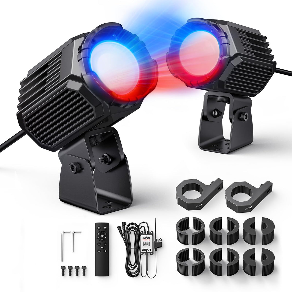 Ehaho Whipless LED light dual-color chips for vibrant night illumination