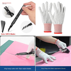 EHDIS safety utility knife for precise cuts of vinyl film