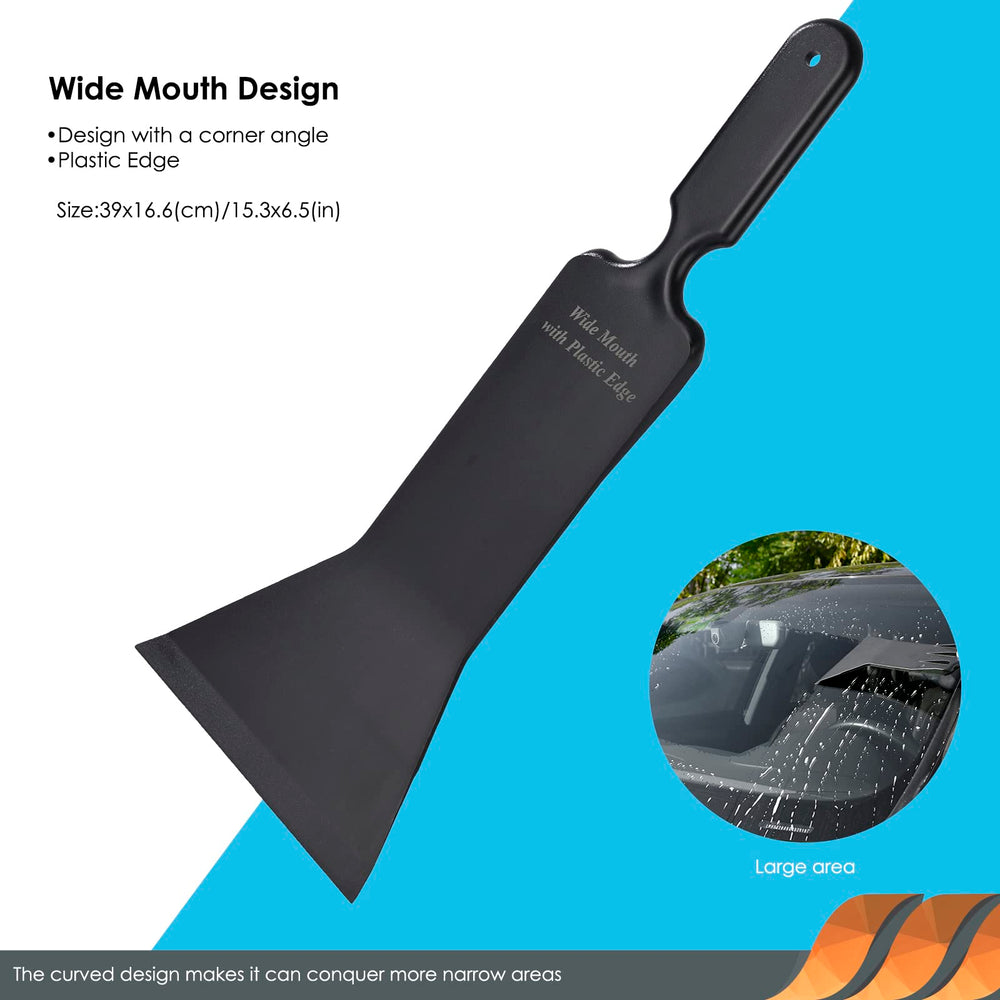 EHDIS white rubber-edge squeegee prevents film scratching on glass.