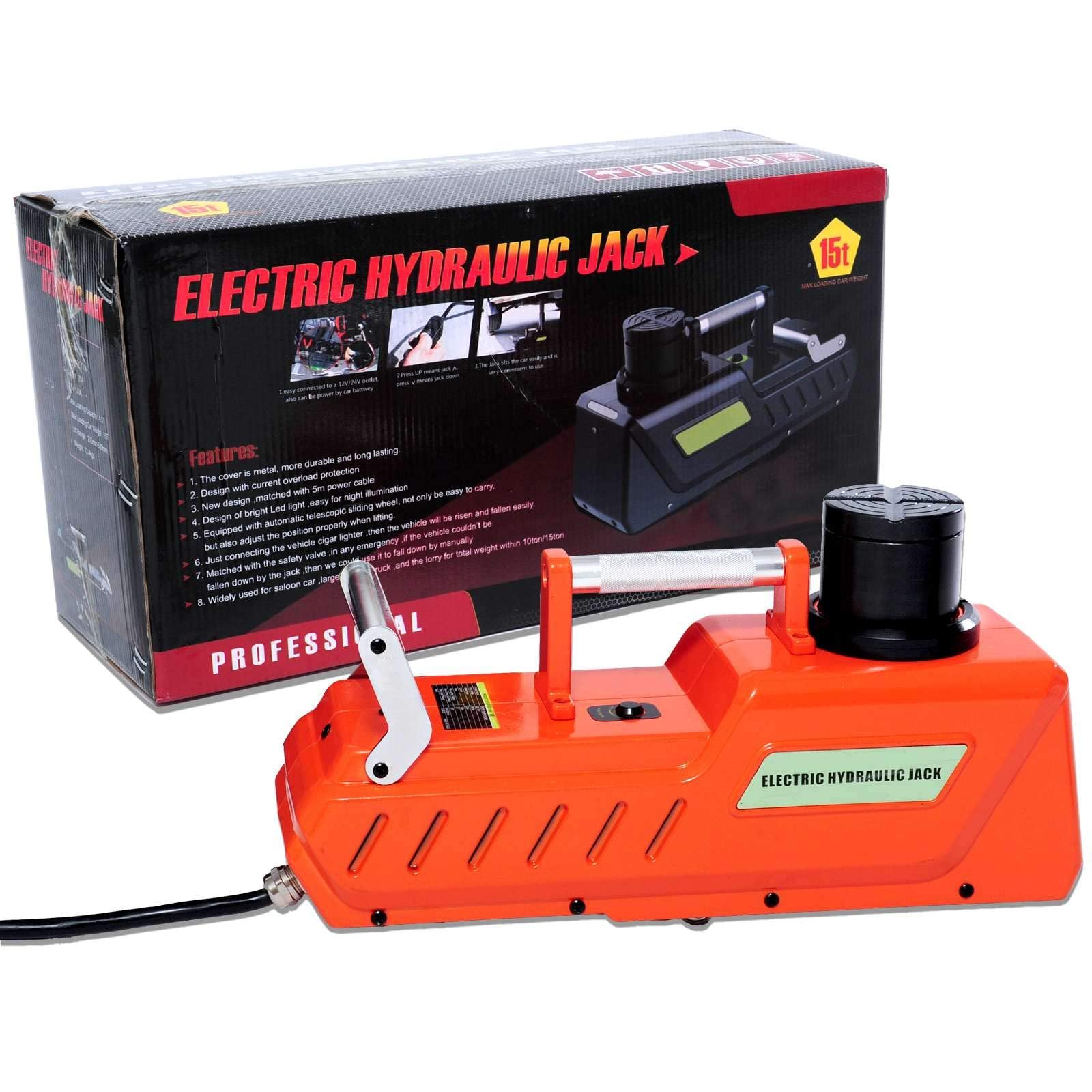 E-HEELP quiet hydraulic design reduces noise during operation.