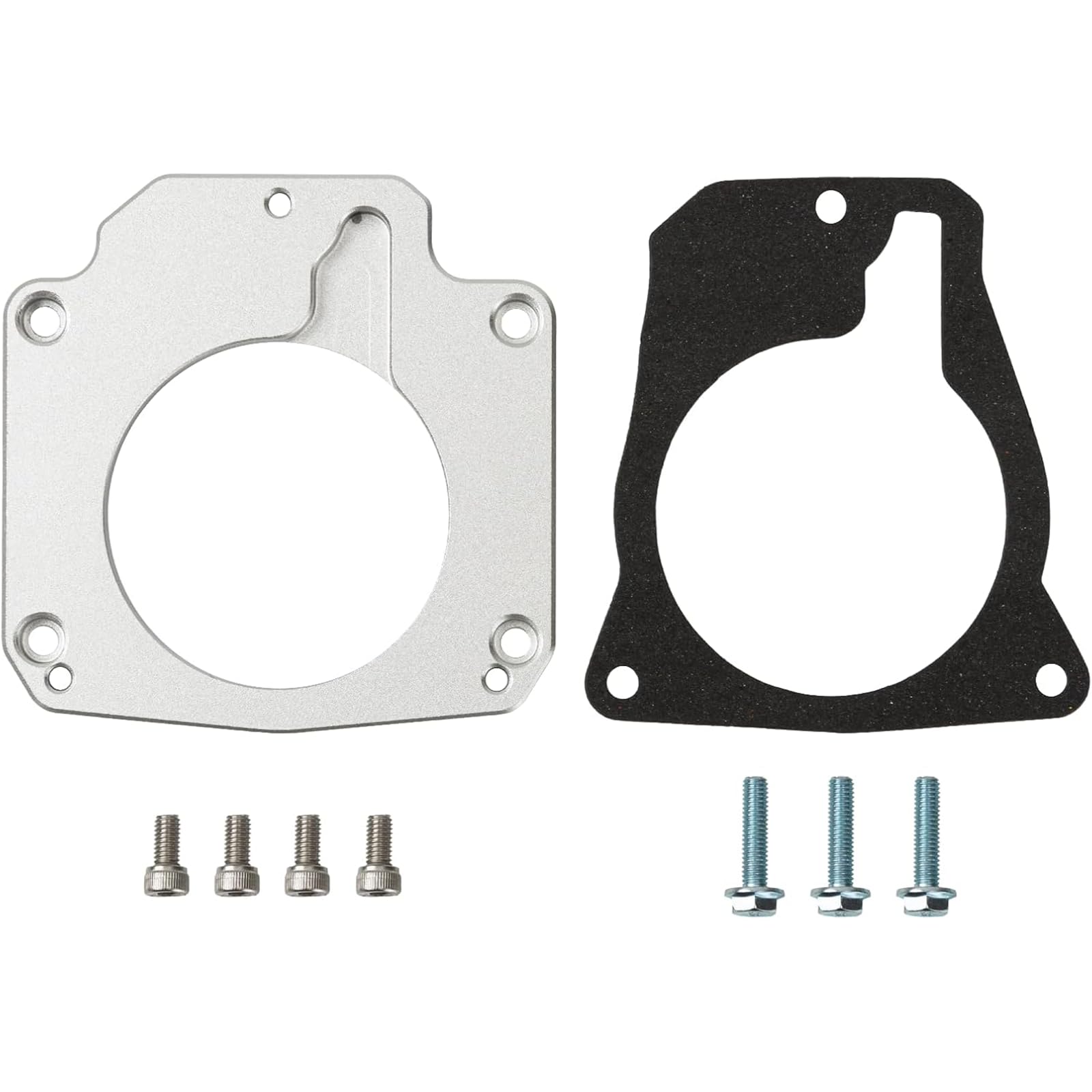 Eiahonen LS Drive By Cable Throttle Adapter closeup, showcasing durable CNC aluminum construction for strength.