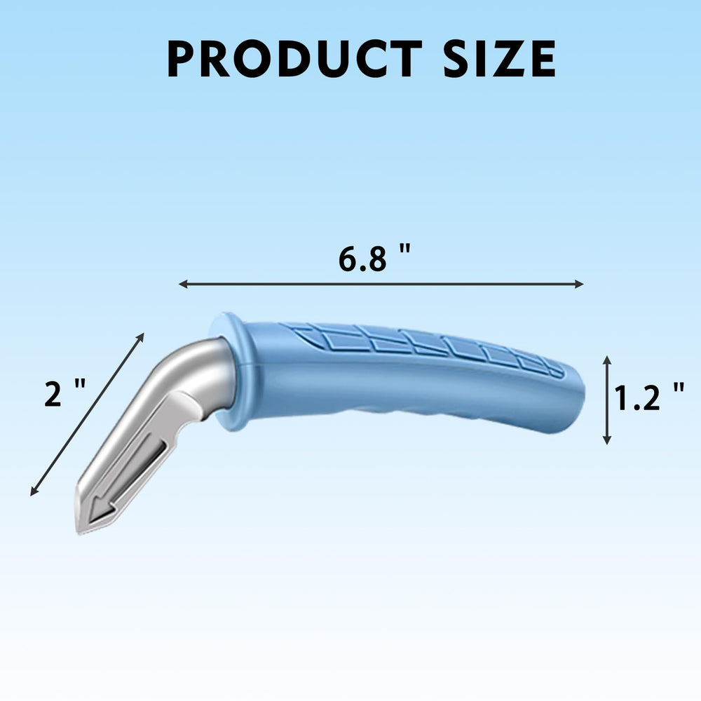 EILITWAY comfort silicone grip reduces hand fatigue during transfers.
