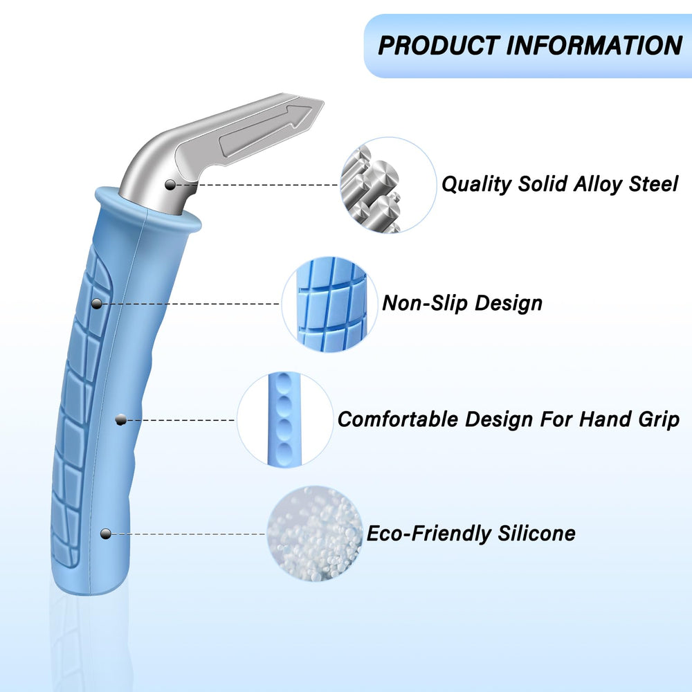 EILITWAY portable car grab handle fits in a glove box for quick access.