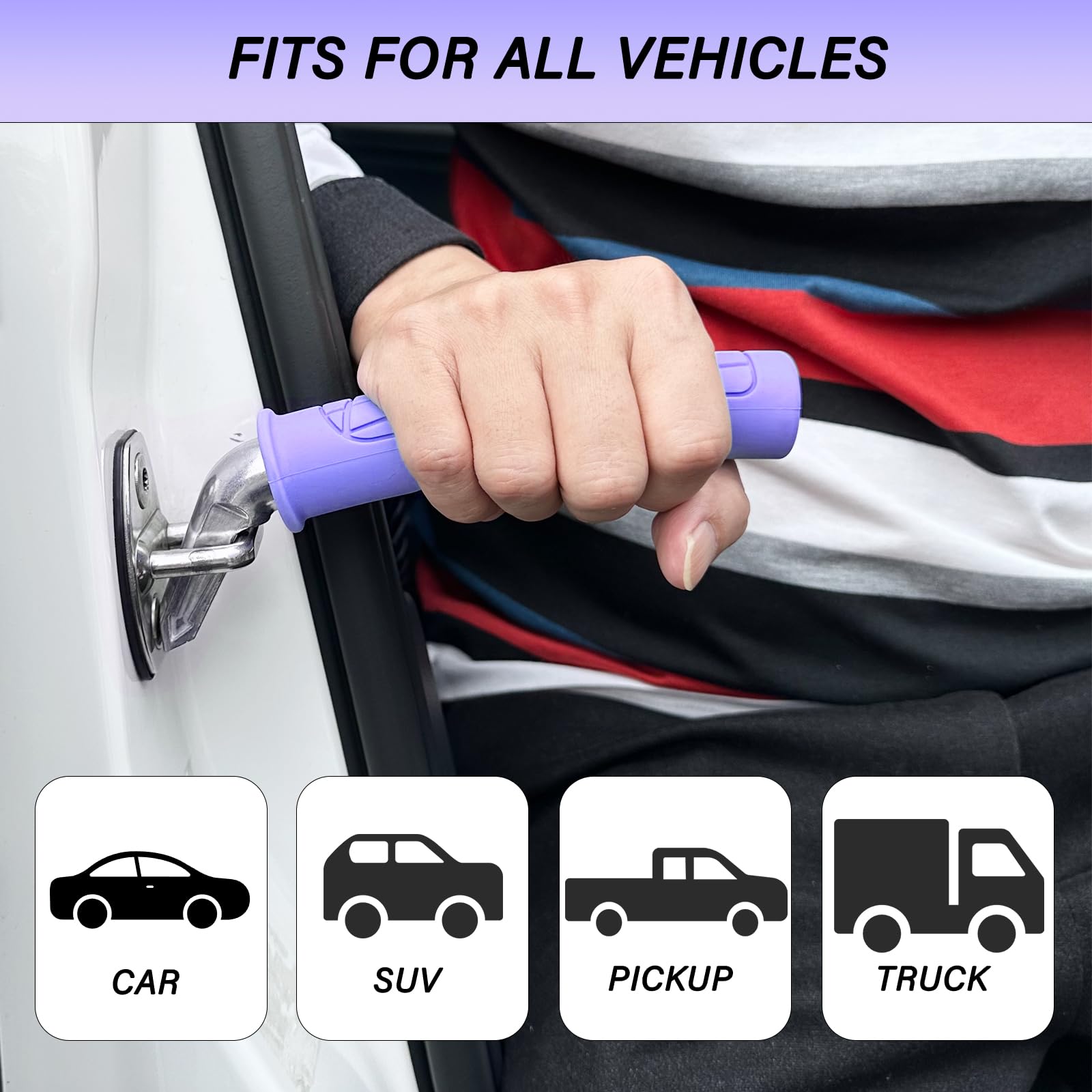 EILITWAY portable, compact handle for easy storage in glove box.