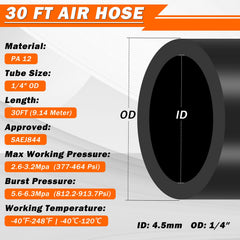 EilxMag brass Schrader valves provide durable inflation points