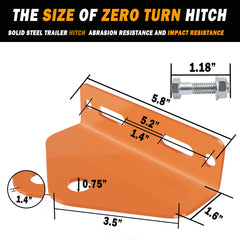 EilxMag combo-pack bolts and R-clip for easy setup.