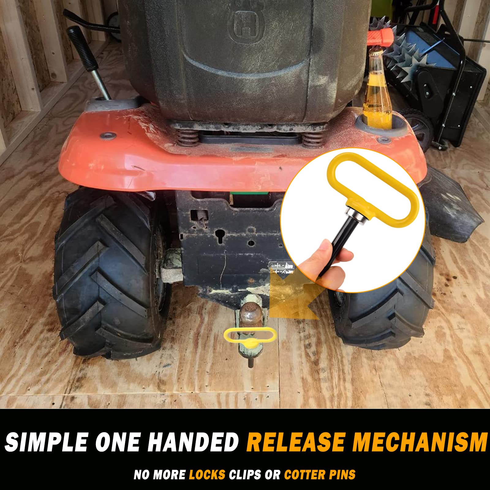 EilxMag one-handed release makes hooking and unhooking easy.