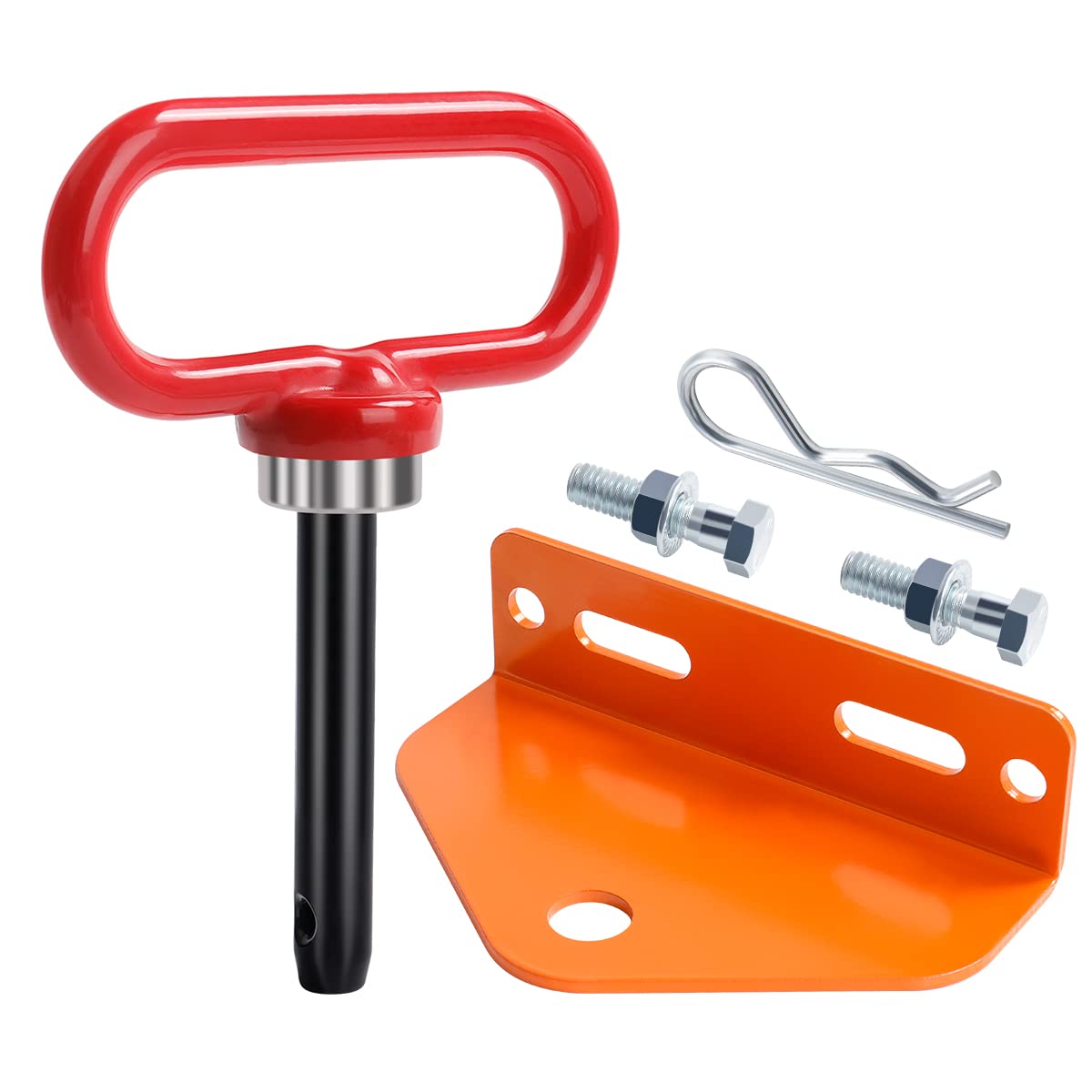 EilxMag universal heavy-duty hitch for zero-turn mowers with quick connect