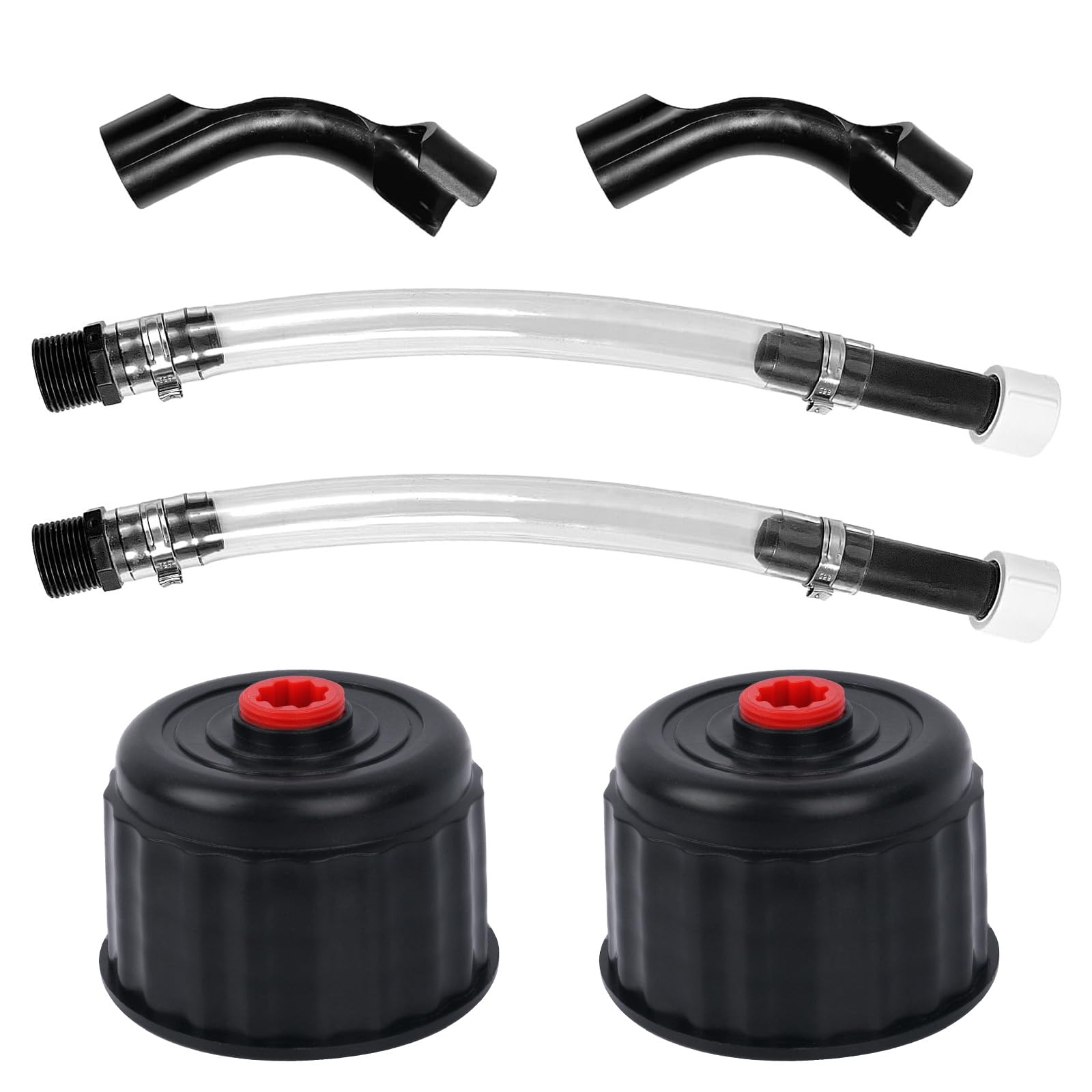 EINDER racing fuels cap set for VP jugs enables quick, spill-free refueling