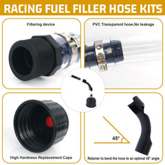 EINDER 14.17 inch hose fits VP Jegs LC2 5-gallon jugs