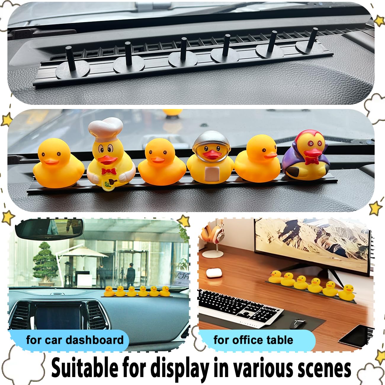 Two-pack EJDRFN duck holder includes twelve plugs