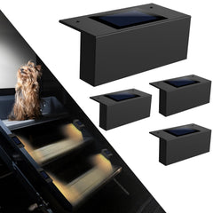 EJYTRVT magnetic solar RV step light provides clear step illumination for safer entries.