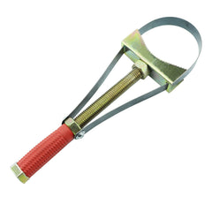 EJYTRVT oil filter wrench adjustable strap grips 3.5–5.5 in filters.