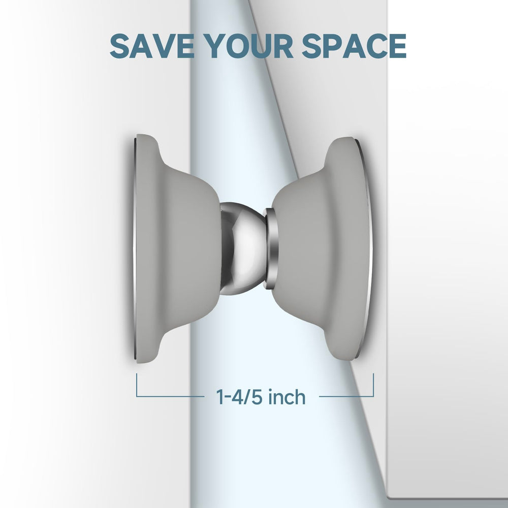 Easy universal installation with 3M adhesive on most RVs.