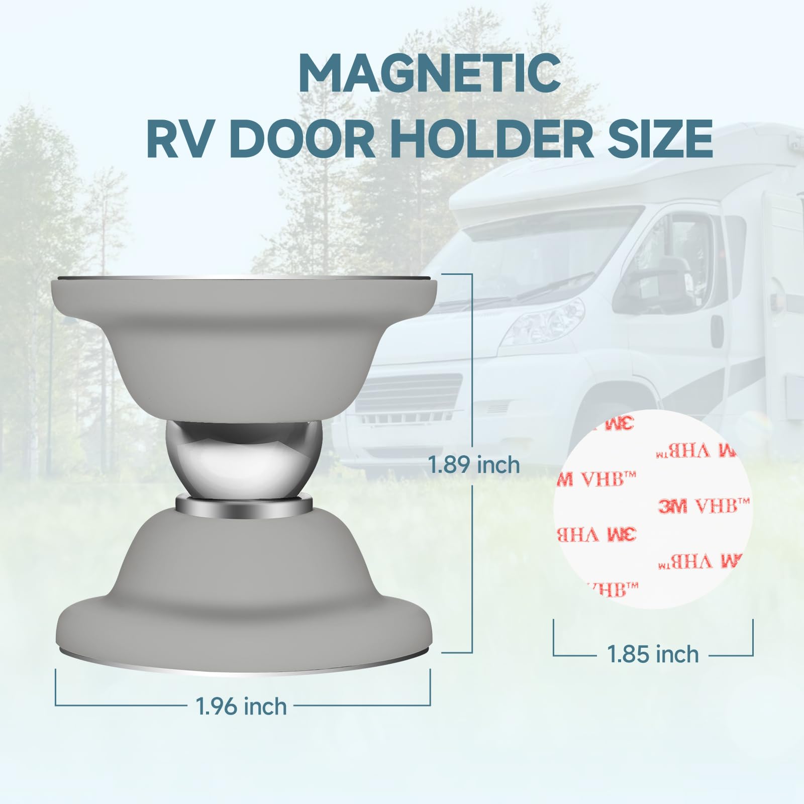 Two-pack EJYTRVT RV door holder ready for campers and trailers.
