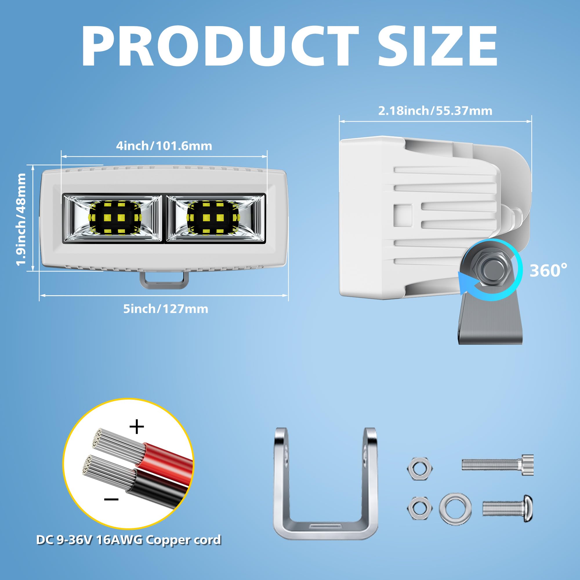 IP68 sealing on EK ENNOKING light bar resists water and dust.