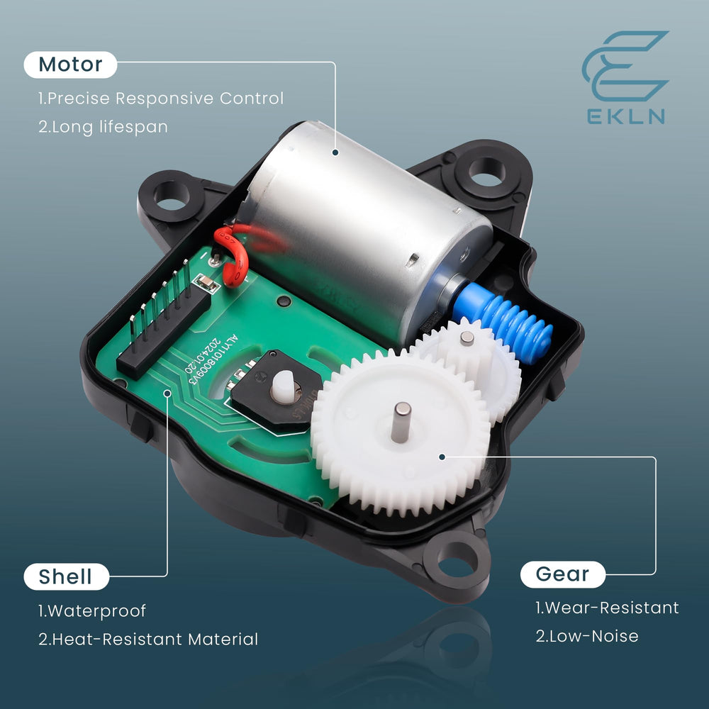 EKLN HVAC blend door actuator package included for easy replacement