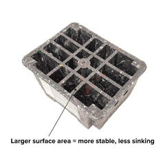 EKON OX BLOX are made in the USA from recycled plastic