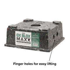 EKON OX BLOX MAXX block ridges close-up demonstrates secure grip.