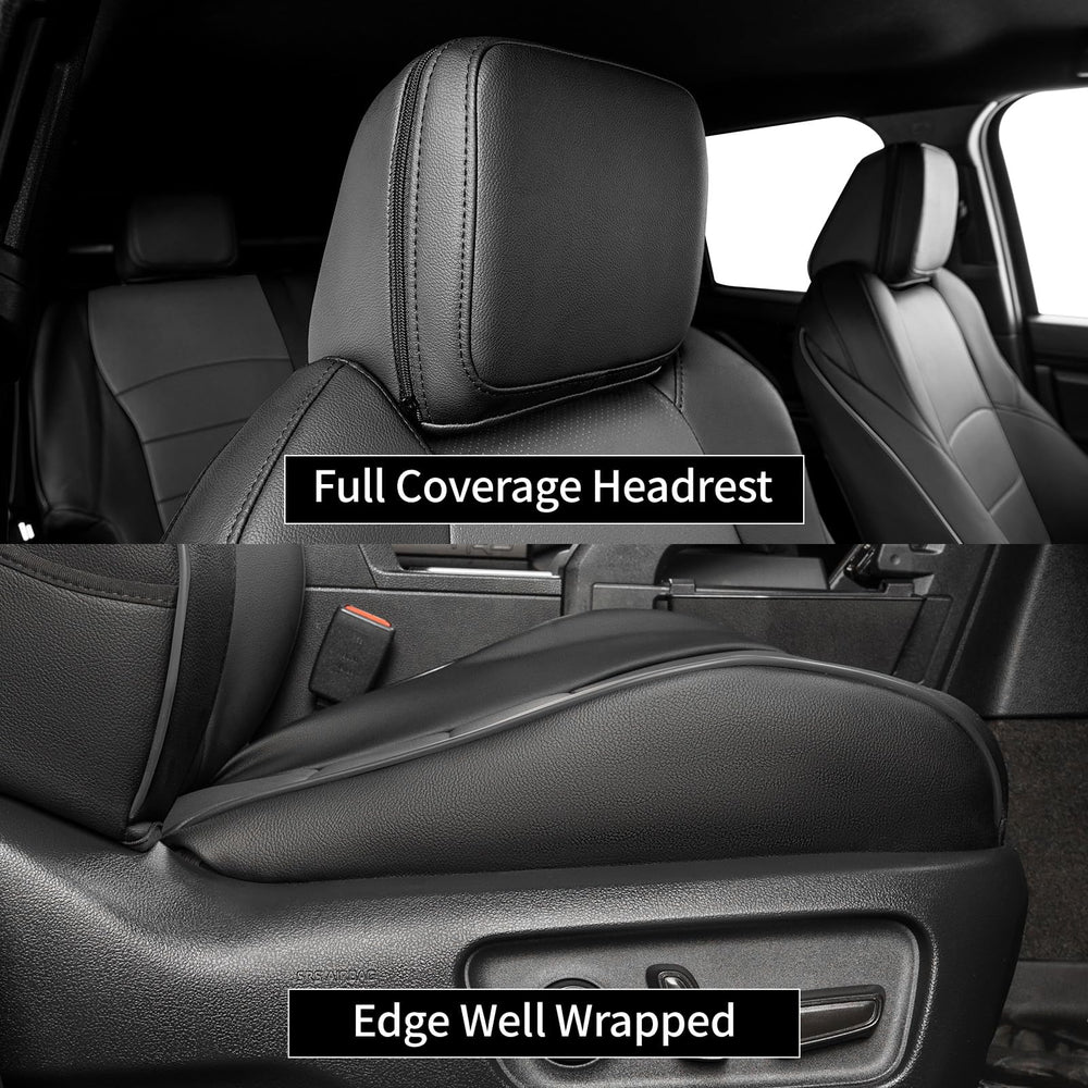 EKR 4Runner front rows seat covers—protect and upgrade front seats