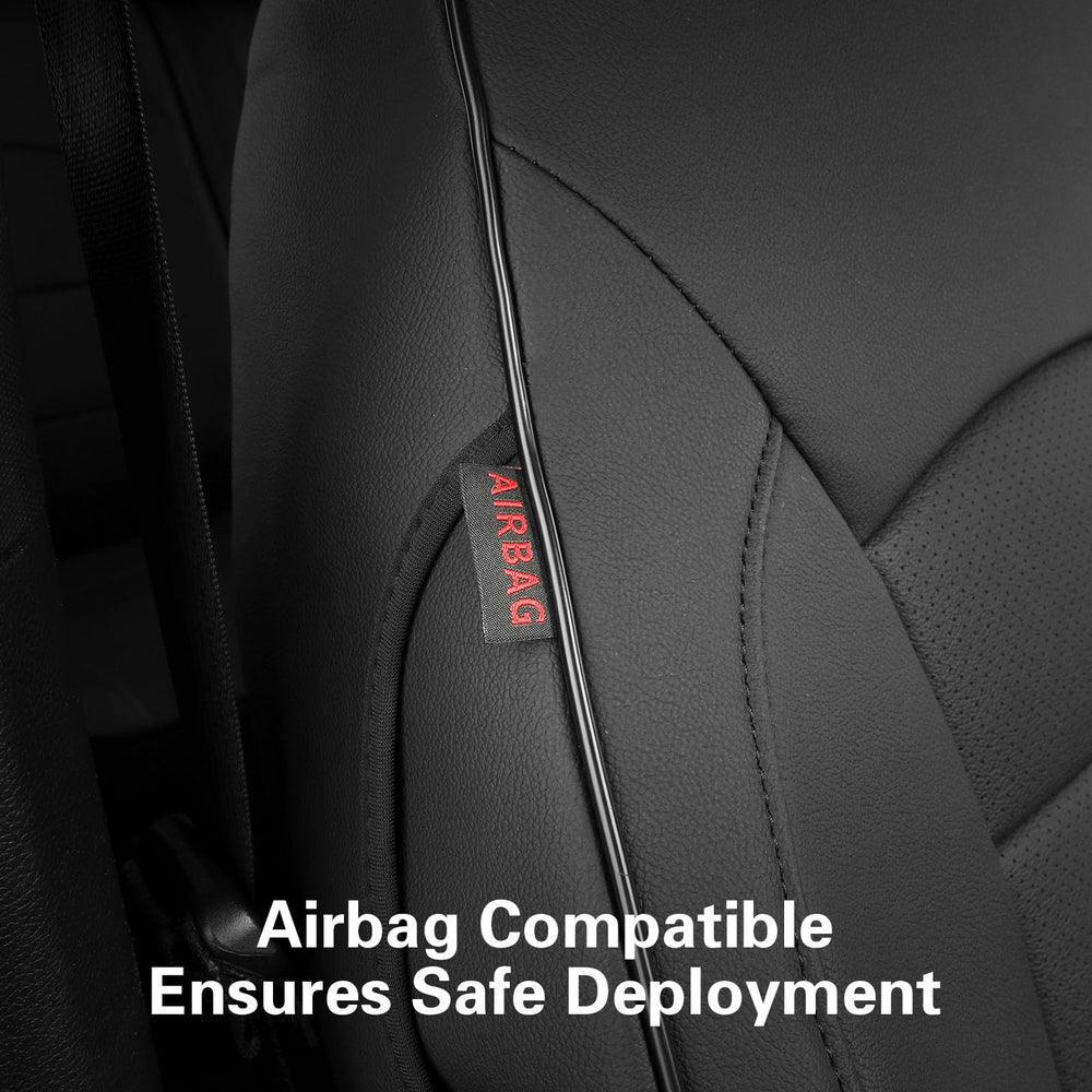 EKR F250/F350/F450 seat covers with airbag-safe stitching for safety.