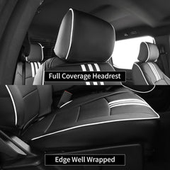 EKR full-set seat covers for F250/F350, built for durability and easy cleaning.