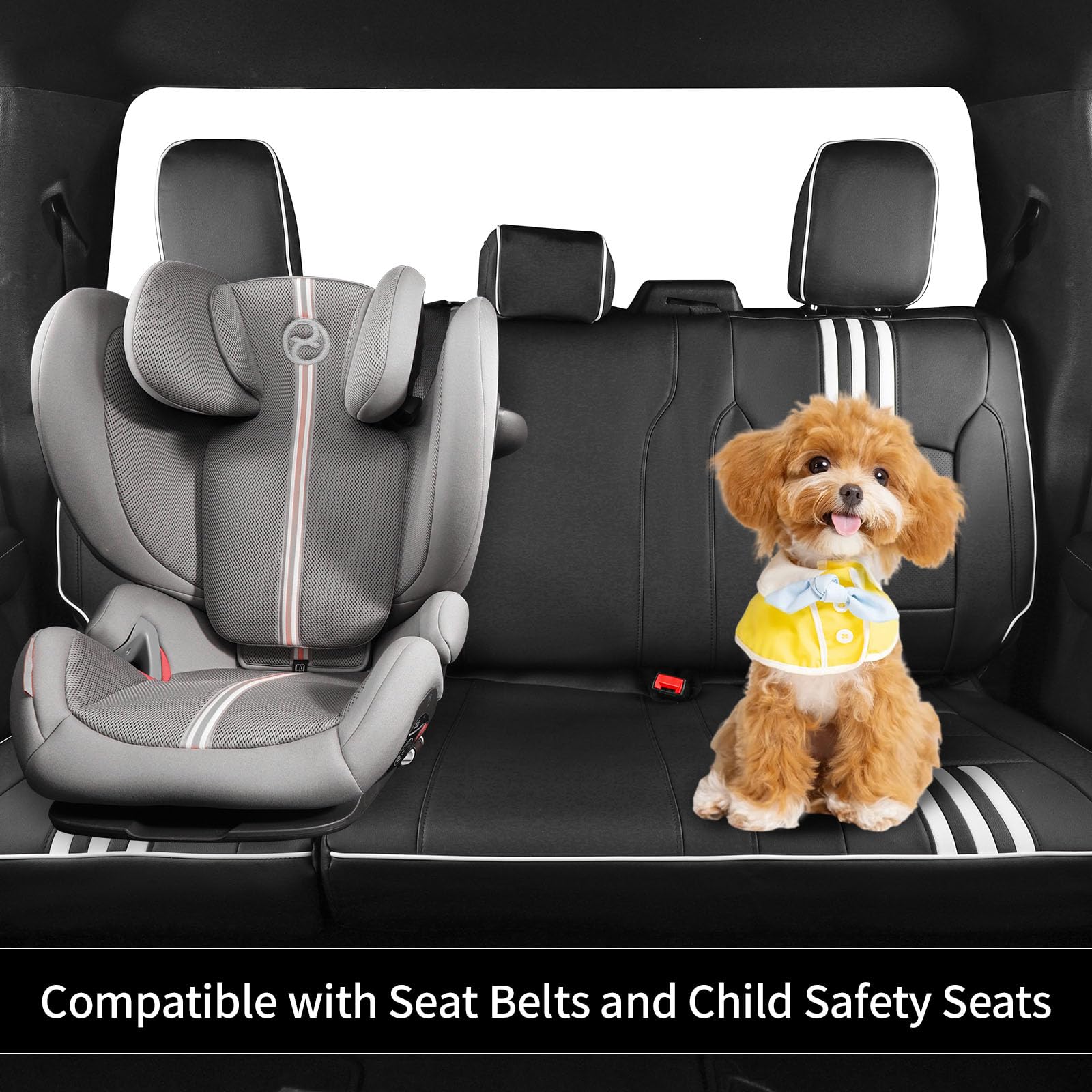 EKR durable fastening system keeps seats securely in place.