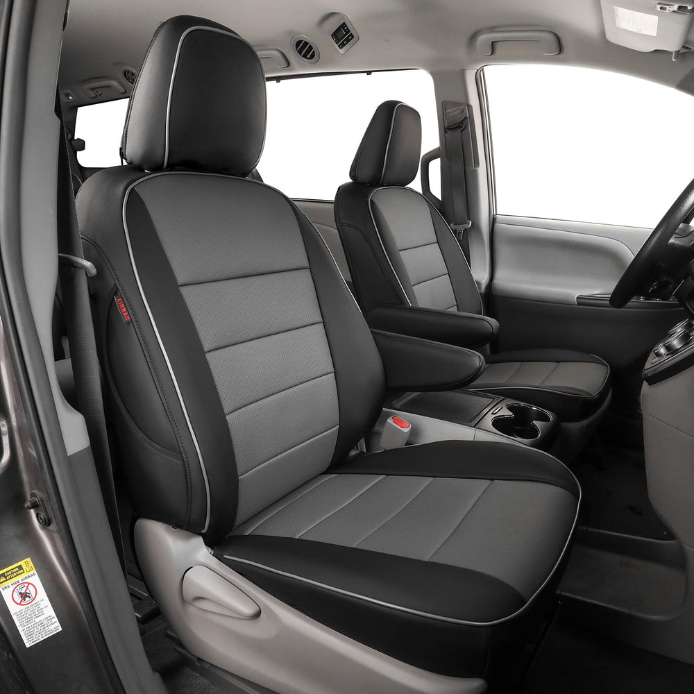 EKR Sienna full-set seat covers protect all seats with a durable, stylish finish.